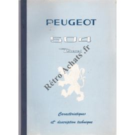 Documentation Peugeot 504 3