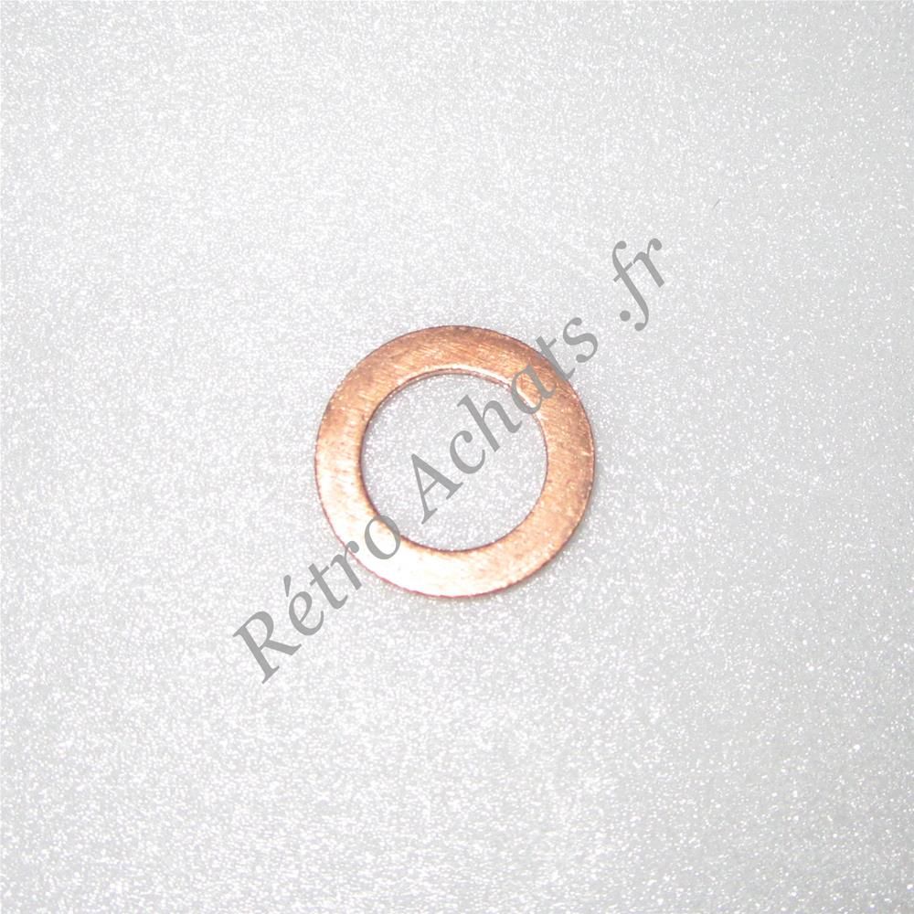X AUTOHAUX Rondelle Cuivre Joint Torique Joint Étanchéité Anneau Voiture 8x16x1.5 Mm 10pcs 