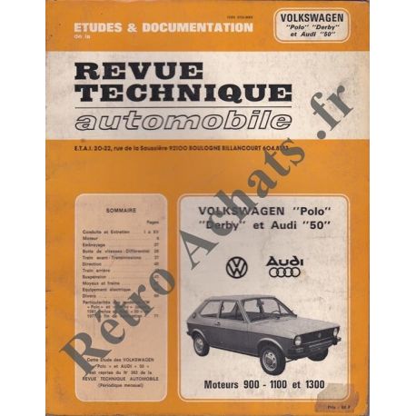 Revues techniques VOLKSWAGEN